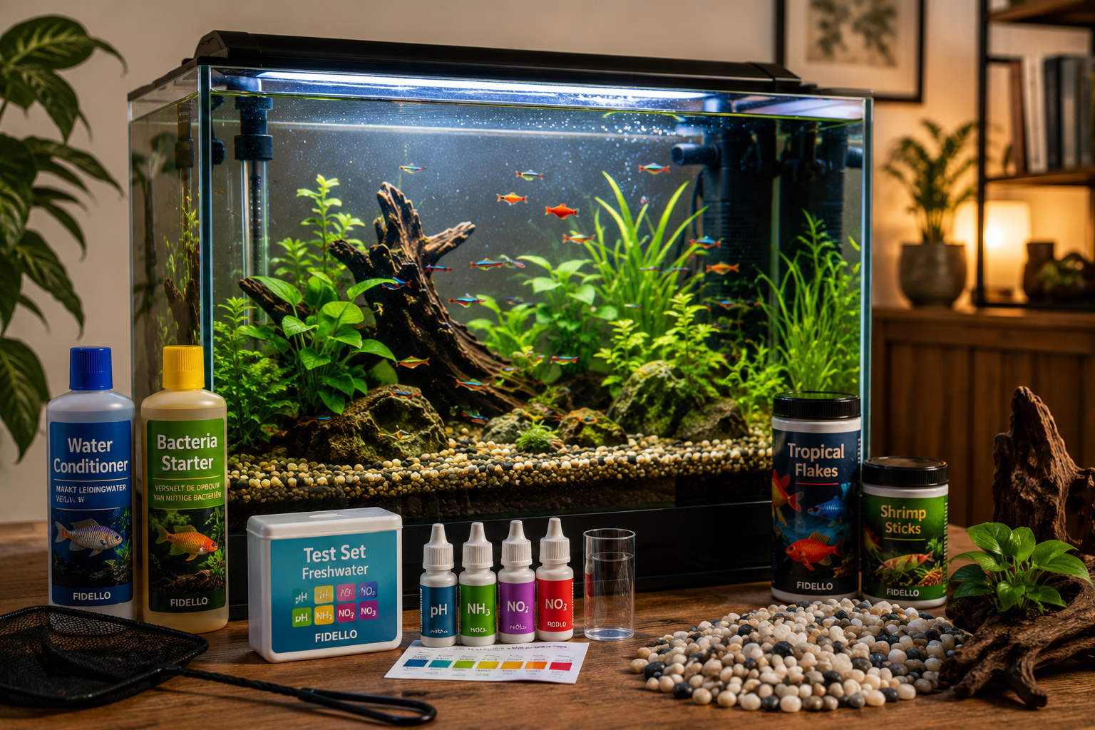 Aquarium opzetten voor beginners: de complete checklist voor een gezonde start