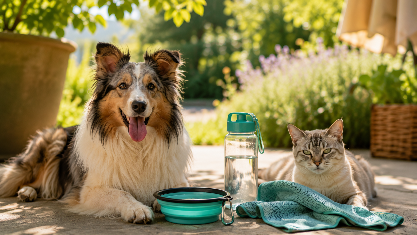 Hittestress bij honden en katten: symptomen, preventie en eerste hulp