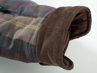 Zolux Kurtka w kratę dla psa Cheverny R.50 brązowa