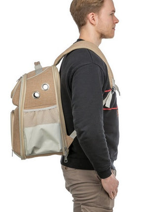 Trixie Plecak Willow do transportu psa 38x25x45cm beżowo-brązowy [TX-28831]