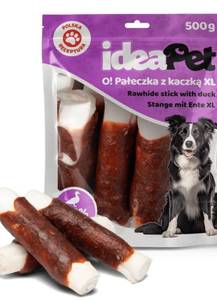 IdeaPet Pałeczka z kaczką XL 500g