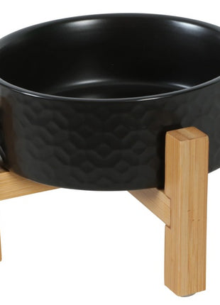 Zolux Miska ceramiczna dla psa i kota Keramo Solo 300ml czarna