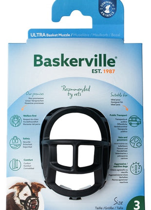 Baskerville Kaganiec Ultra-3 czarny