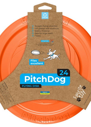 Collar PitchDog24 Latający dysk 24cm pomarańczowy