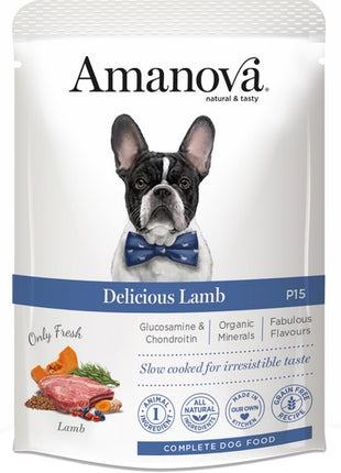 Amanova Dog Adult Delicious Lamb - jagnięcina saszetka 100g [P15]