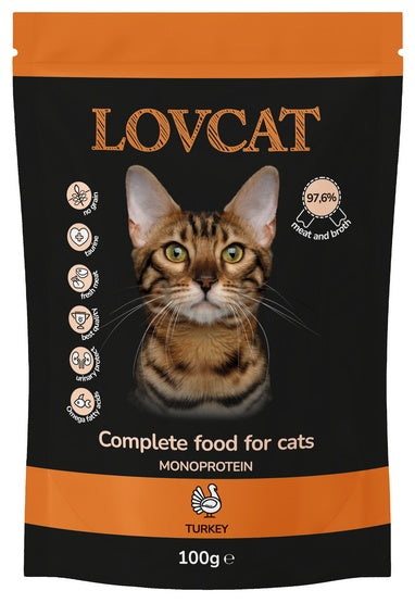 Lovcat Pure Turkey saszetka 100g