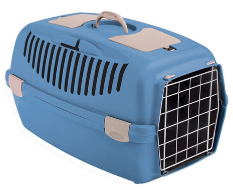 Stefanplast Transporter Gulliver 3 metalowe drzwi niebieski [99852]