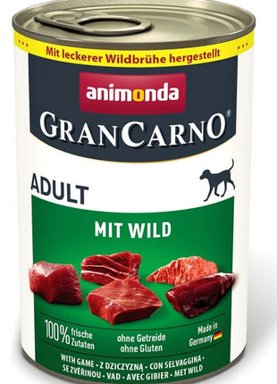 Animonda GranCarno Original Adult Wild Dziczyzna puszka 400g