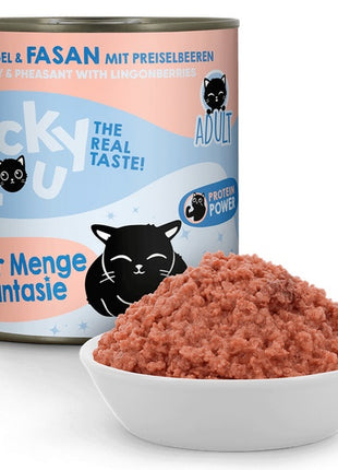 Lucky Lou Lifestage Adult Drób i bażant puszka 800g