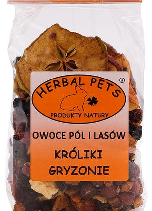 Herbal Pets Owoce pól i lasów dla królika i gryzoni 100g
