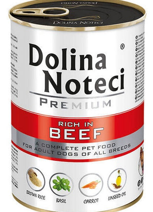 Dolina Noteci Premium Pies Wołowina puszka 400g