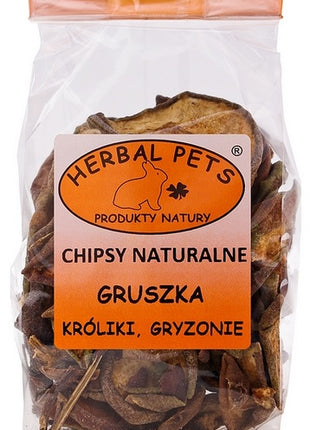 Herbal Pets Chipsy naturalne - gruszka 75g