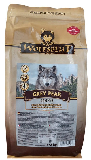 Wolfsblut Dog Grey Peak Senior - koza i bataty 2kg