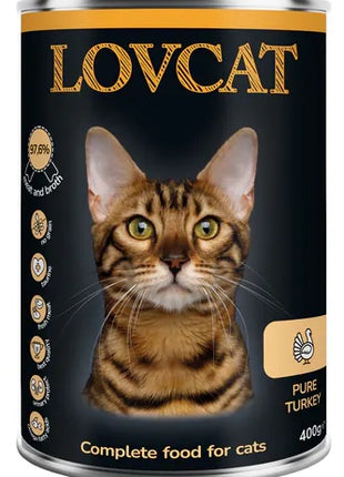 Lovcat Pure Turkey puszka 400g