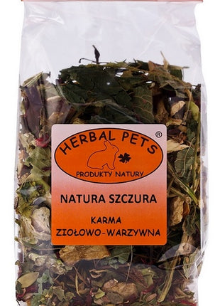 Herbal Pets Natura szczura - karma ziołowo-warzywna 150g