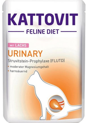 Kattovit Feline Diet Urinary łosoś saszetka 85g