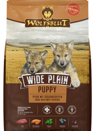 Wolfsblut Dog Wide Plain Puppy - konina i bataty 12,5kg