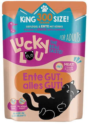 Lucky Lou Lifestage Adult Drób i kaczka saszetka 300g