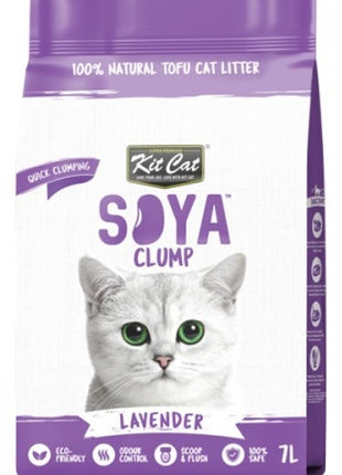 Kit Cat Żwirek ECO SoyaClump Lavender 7L / 2,5kg