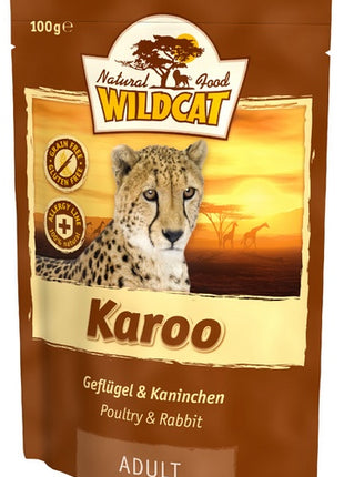 Wildcat Karoo - królik i drób saszetka 100g