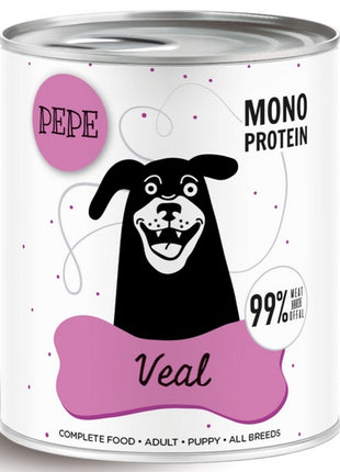Paka Zwierzaka PEPE Veal (cielęcina) puszka 800g