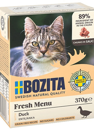 Bozita z Kaczką kawałki w sosie kartonik 370g