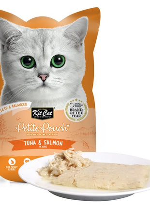 Kit Cat Petite Pouch Tuna & Salmon saszetka 70g