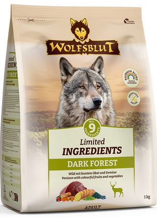Wolfsblut Dog Limited Ingredients Dark Forest - dziczyzna i bataty 1kg