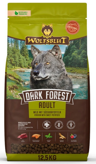 Wolfsblut Dog Dark Forest - dziczyzna i bataty 12,5kg