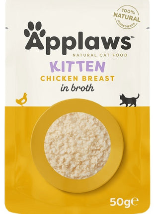 Applaws saszetka dla kota Kitten Kurczak w rosole 50g