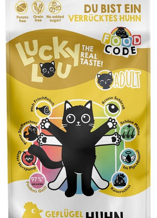 Lucky Lou Food Code Lifestage Adult Drób & Kurczak 340g