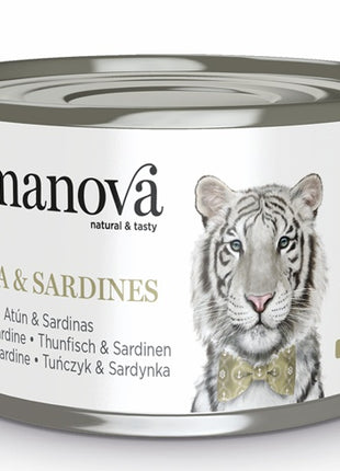 Amanova Cat Tuna & Sardines - tuńczyk i sardynki w galaretce puszka 70g [14]