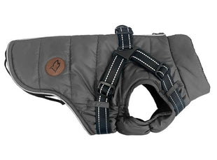 Zolux Kurtka puchowa z szelkami dla psa R.35 szara