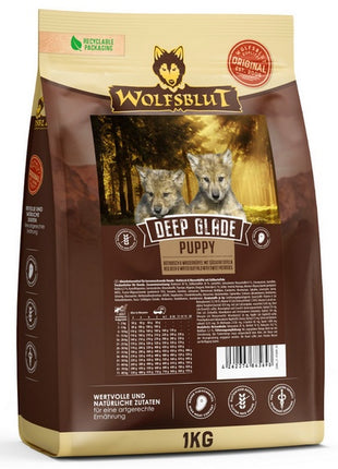 Wolfsblut Dog Deep Glade Puppy - jeleń i bawół 12,5kg