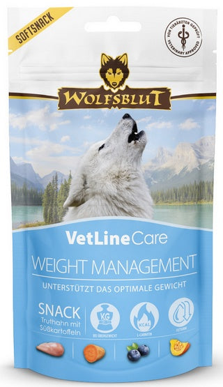Wolfsblut Dog VetLine Snack Weight Management - indyk i bataty 100g