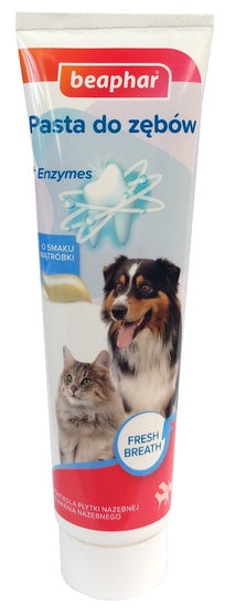 Beaphar Pasta do zębów o smaku mięsa dla psa i kota 100ml
