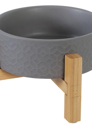 Zolux Miska ceramiczna dla psa i kota Keramo Solo 300ml szara