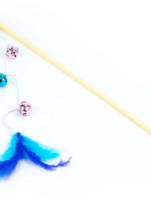 BUBA Wędka z dzwoneczkami i piórkiem [5574]