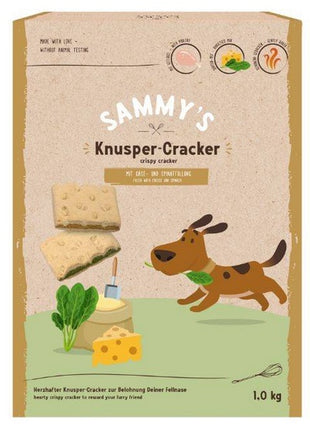 Sammy's Crispy Cracker Ser & Szpinak 1kg