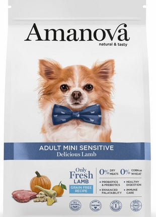 Amanova Dog Adult Mini Sensitive Delicious Lamb - jagnięcina 800g
