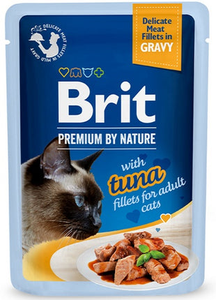 Brit Premium Cat Fillets with Tuna sos saszetka 85g