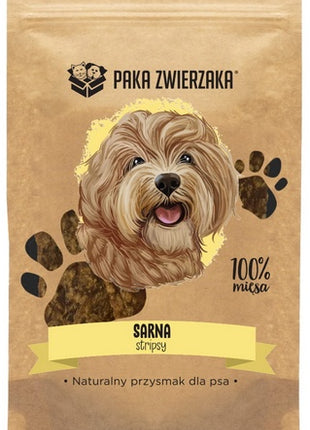 Paka Zwierzaka Stripsy Sarna 100% 70g