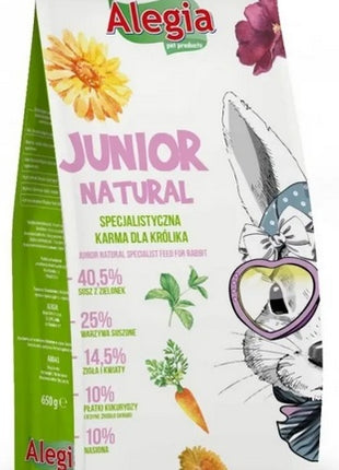 Alegia Junior Natural dla królika 650g