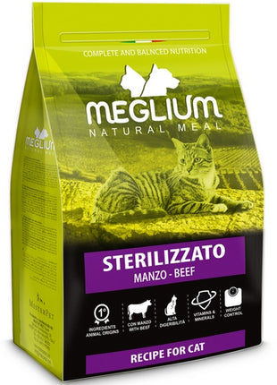 Meglium Cat Adult Neutered Beef 10kg