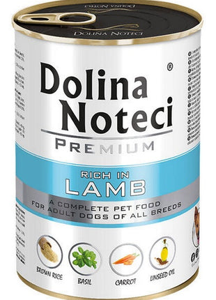 Dolina Noteci Premium Pies Jagnięcina puszka 400g