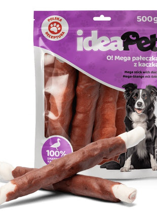 IdeaPet Mega pałeczka z kaczką 500g