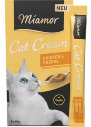 Miamor Cat Cream Kurczak i ser 6x15g
