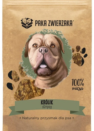 Paka Zwierzaka Stripsy Królik 100% 70g