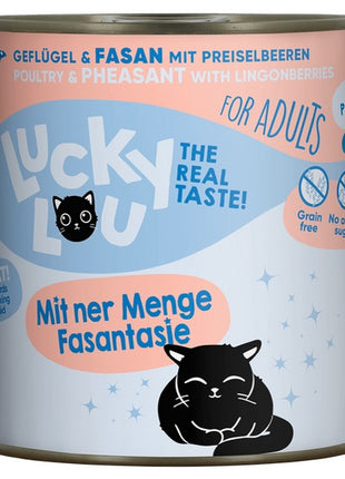 Lucky Lou Lifestage Adult Drób i bażant puszka 800g