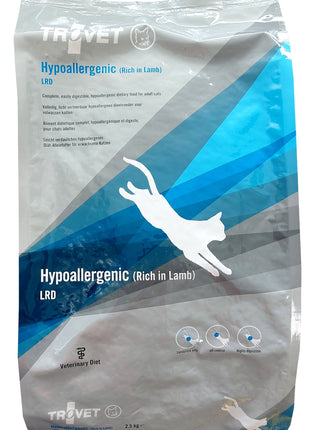 Trovet LRD Hypoallergenic Jagnięcina dla kota 2,5kg